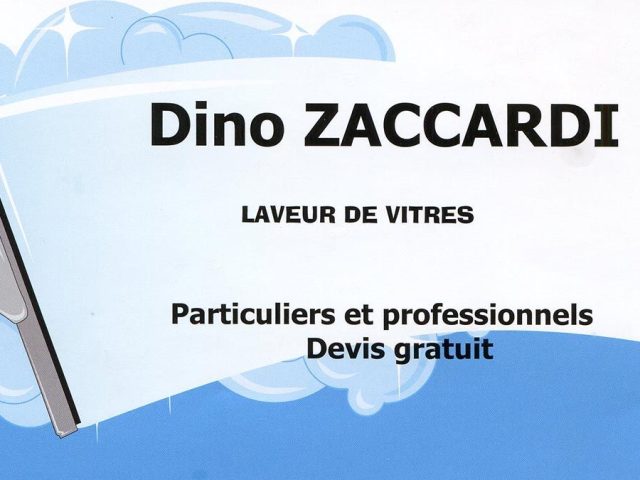 Dino Zaccardi Laveur de vitres